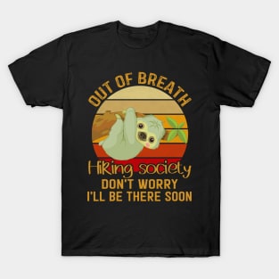 Out Of Breath Hiking Society T-Shirt